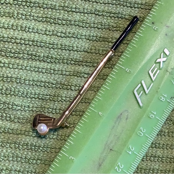 Golf Club pin brooch - Picture 3 of 5